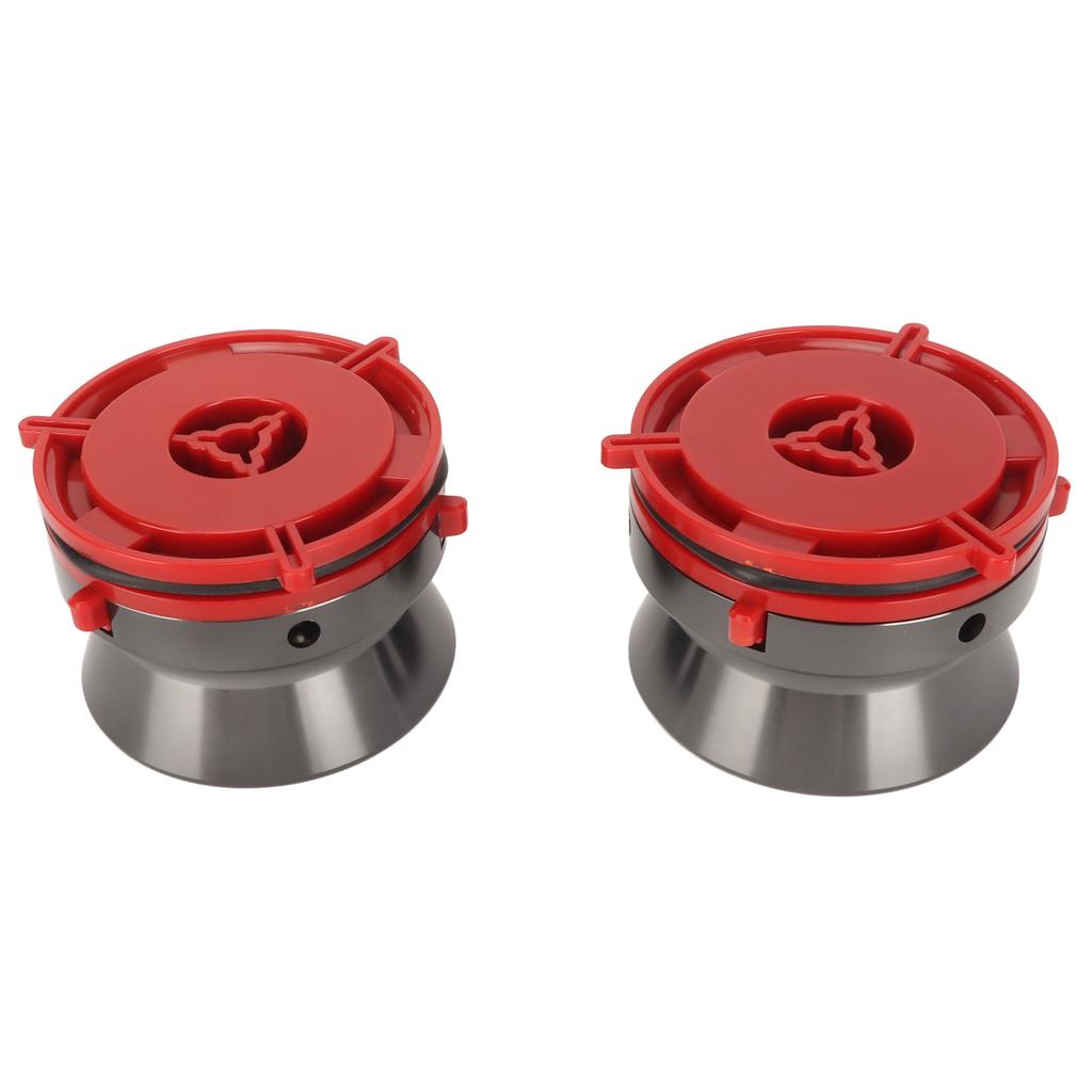 1 Pair NAB Hub Adapters Professional Polished Aluminum Reel To Reel Tape Opener for Studer ReVox for Akai for Teac