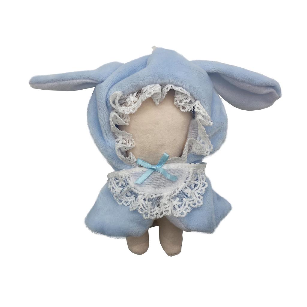 AXLUCE - Plush Clothes - Stuffed Animal - Clothes - 10cm - Doll (Rabbit (Blue))