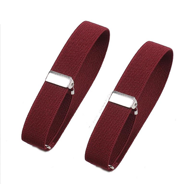 Elastic Armband Shirt Sleeve Holder Women Men Adjustable Arm Cuffs Bands