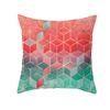 Geometric Sofa Pillow Cover Peach Skin Creative Home Office Cushion Cover Car Cushion