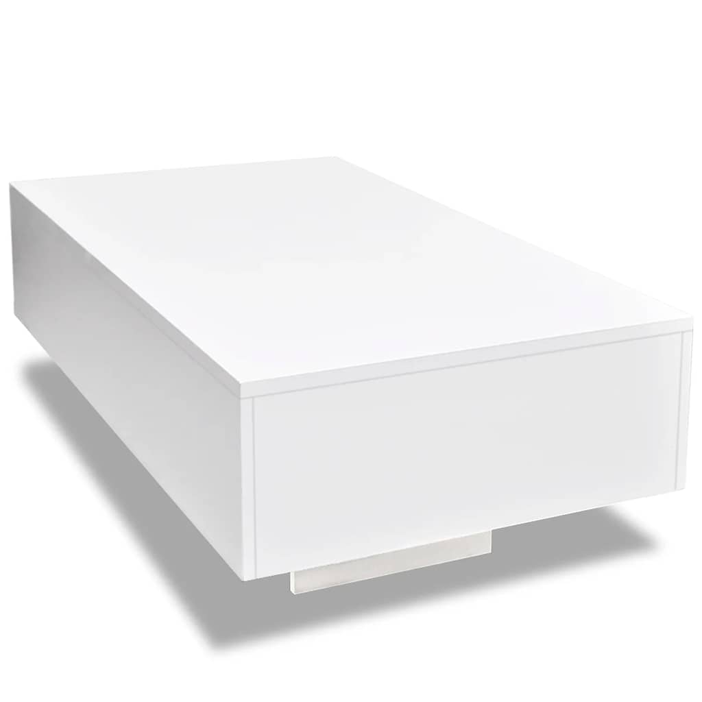 Glossy White Coffee Table