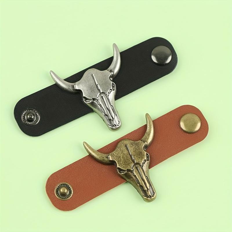 1pc of Bull Head Decorative Scarf Ring, Scarf Ring Clasp