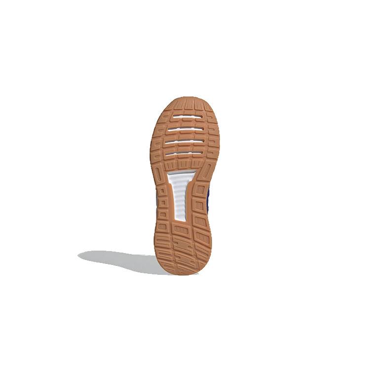 adidas Детские кроссовки для бега Neo Runfalcon 1.0, сине-белые, противоскользящие, износостойкие, низкие, для детей 3-7 лет FW5139