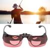 Fishing 8x CPL HD wide nose bridge ergonomic includes carrying binoculars, magnification, hands-free adjustable, triple-color filter, lens, 85°