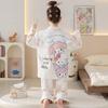 Girls Cotton Pajama Set Long Sleeve Princess Sleepwear Kids 8-14 Years Soft Comfortable Home Outfit