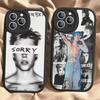 Чехол из кожи для телефона iPhone 16 15 14 16E 13 12 11 Pro Max Plus с изображением певца Джастина Бибера