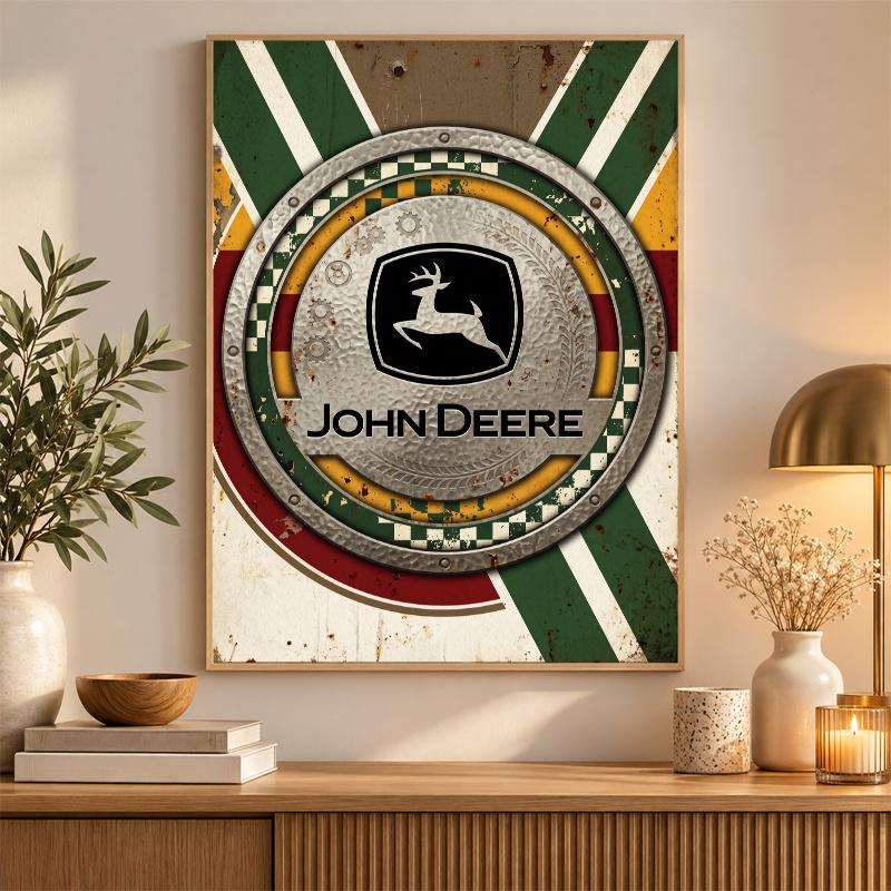 john deere Diamond Painting Kit 5D Full Drill DIY Diamond Mosaic Wall Art Home Decor
