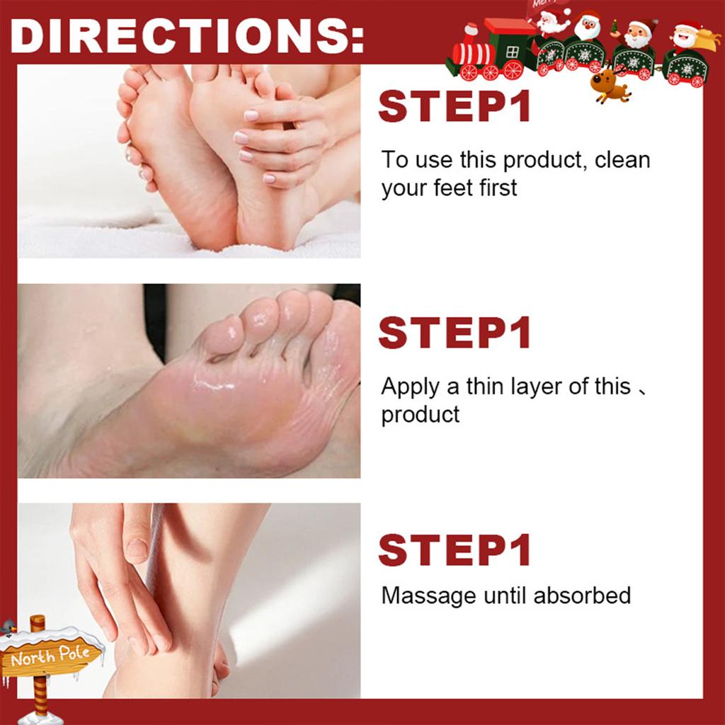 Christmas Winter Hand Foot Care Stick Anti-Dry Crack Moisturizing Nourishing Hydration for Dry Skin Care
