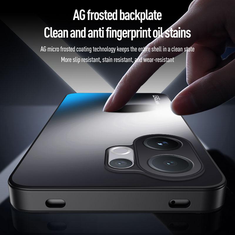 EUCAGR Для VIVO V60 5G Роскошный AG Матовый Мягкий PC+TPU Матовая Задняя Крышка Для VIVO V60 V 60 Чехол для Телефона