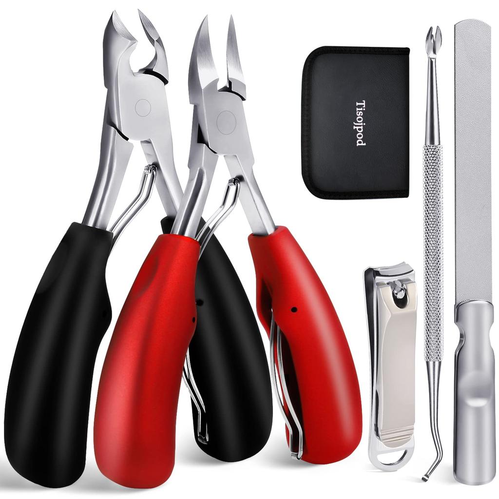 Tisojpod Nail Suitable for Ingrown Thick Ingrown Hard High Quality Nail Cuticle Ripper and Nail Sonde Set for Both Hands and Popular for the Leather