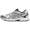 Gel-Contend Lightweight Rebound Fabric Durable Breathable Low-Top Casual Running Shoes Men Sneaker Silver 1011B935-101