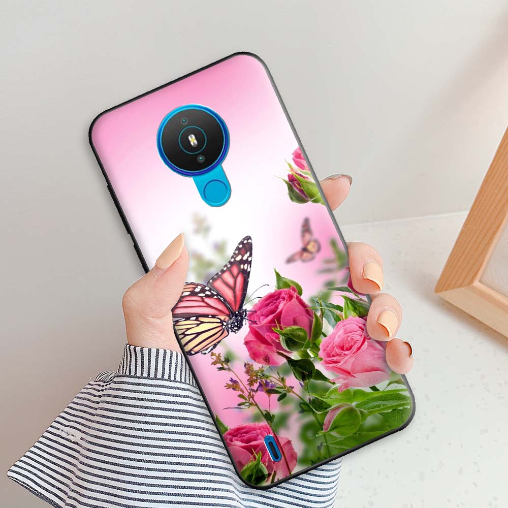 Для Nokia 1.4 Чехол Nokia 3.4 Модные Мраморные Чехлы Для Nokia 7.2 Nokia 5.4 Nokia 6.2 Защитный Силиконовый Задний Чехол Корпус Бампер