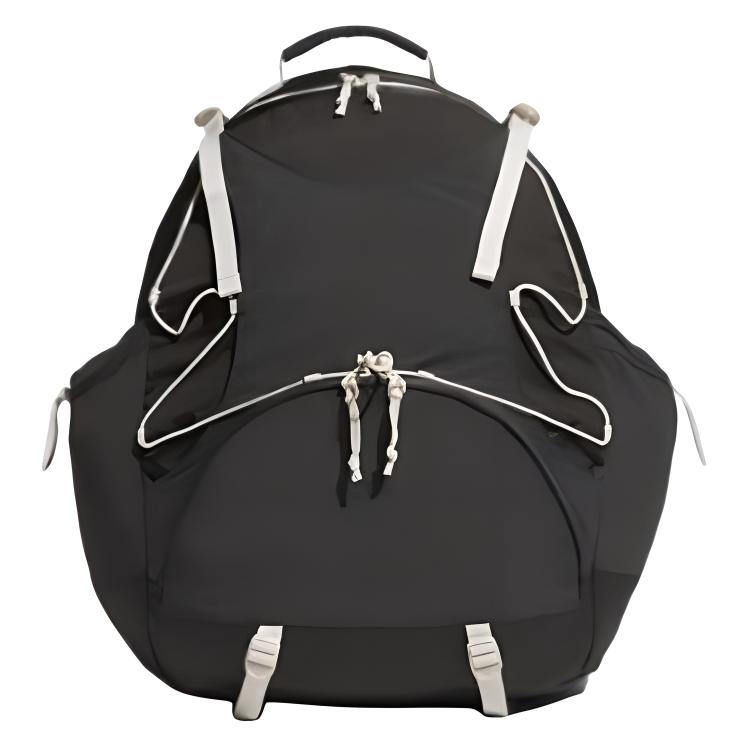 Adidas Recycled Polyamide Backpack Medium Unisex Carbon Black JM9184