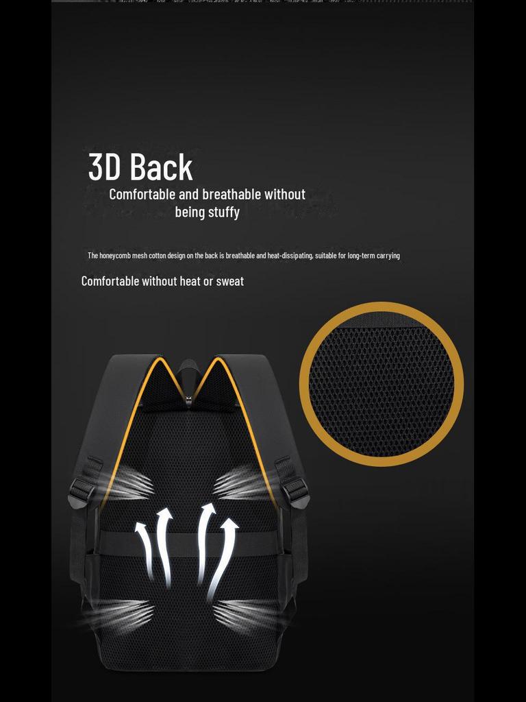 Высококачественный водонепроницаемый деловой рюкзак: Стильная мужская и женская сумка для ноутбука, путешествий и поездок на работу