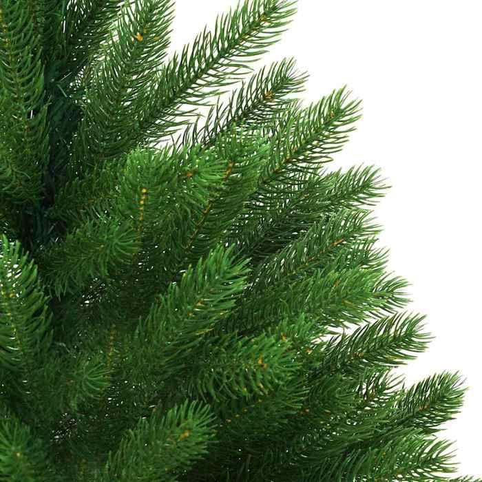 Maison Exclusive - Arbre de Noël artificiel pré-éclairé et boules 120 cm vert