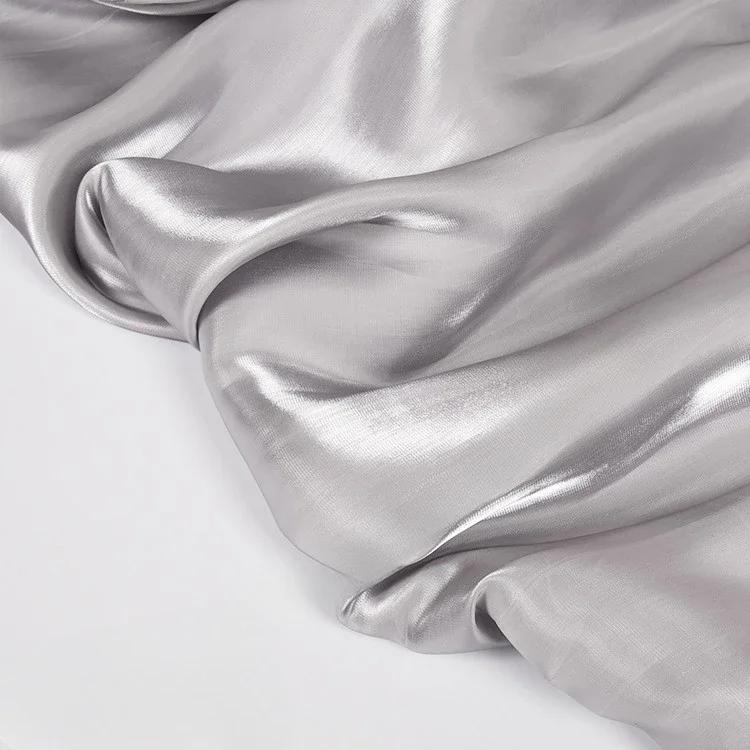 100x150 см Фантомный градиент цвета Стеклянный шелковый атласный тканевый сорочка сценическое платье кристально яркое лицо блестящая ткань DIY кукольный декор