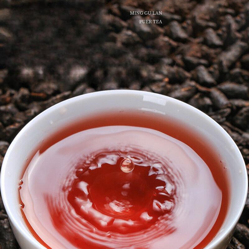 Minggulan Pu'er Спелый чай сломанный серебряный чай клейкий ароматный хороший чай 200 г/пакет