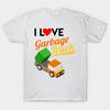 Футболка женская I Love Garbage Truk футболка Harajuku Print Kawaii футболка летняя с коротким рукавом женская футболка топ футболка