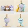 Plushie Cat Mini Keychain With Pp Cotton Stuffing For Bag Keychains Accessories