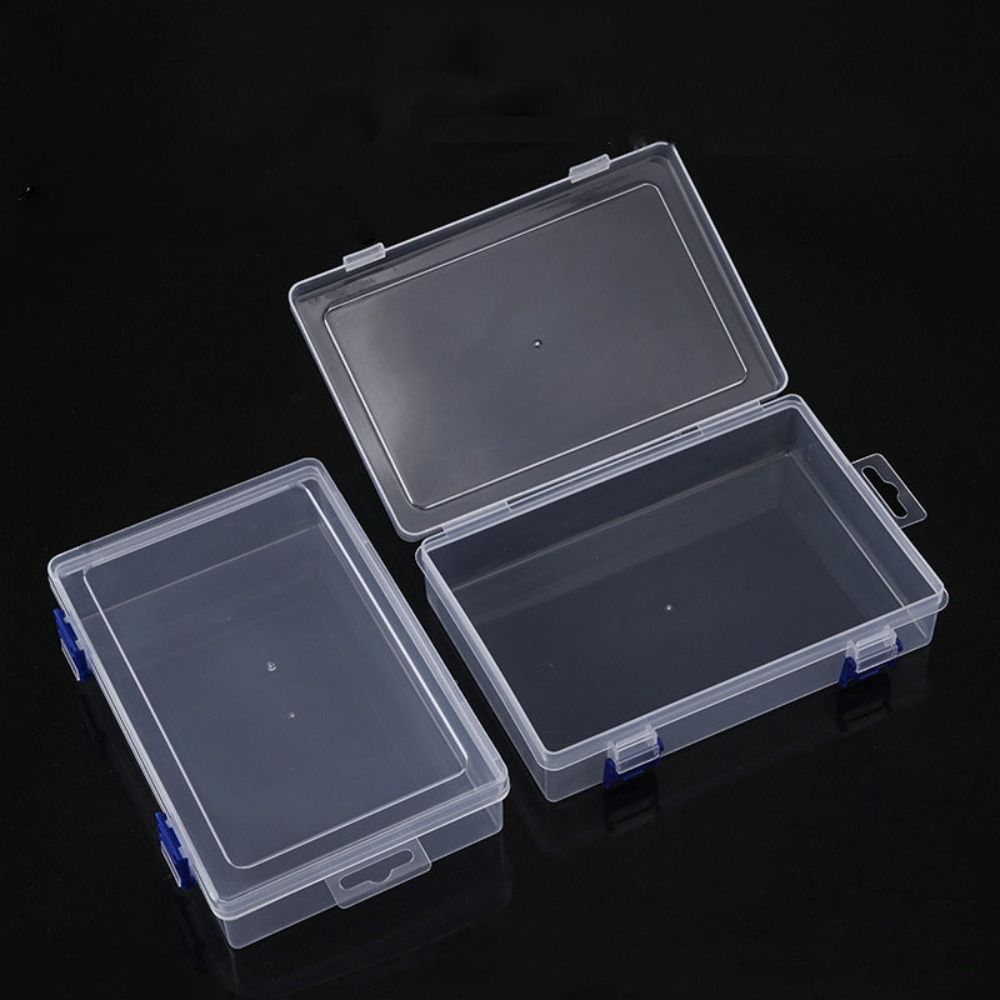 Transparent Jewelry Beads Container Plastic Sundries Organizer Hot Small Items Case  Packing Boxes
