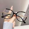 Fashion Vintage Round Oversized Frame Photochromc Reading Glasses Women Anti Blue Light Hyperopia Prescription Eyewear +1.5 +2.5