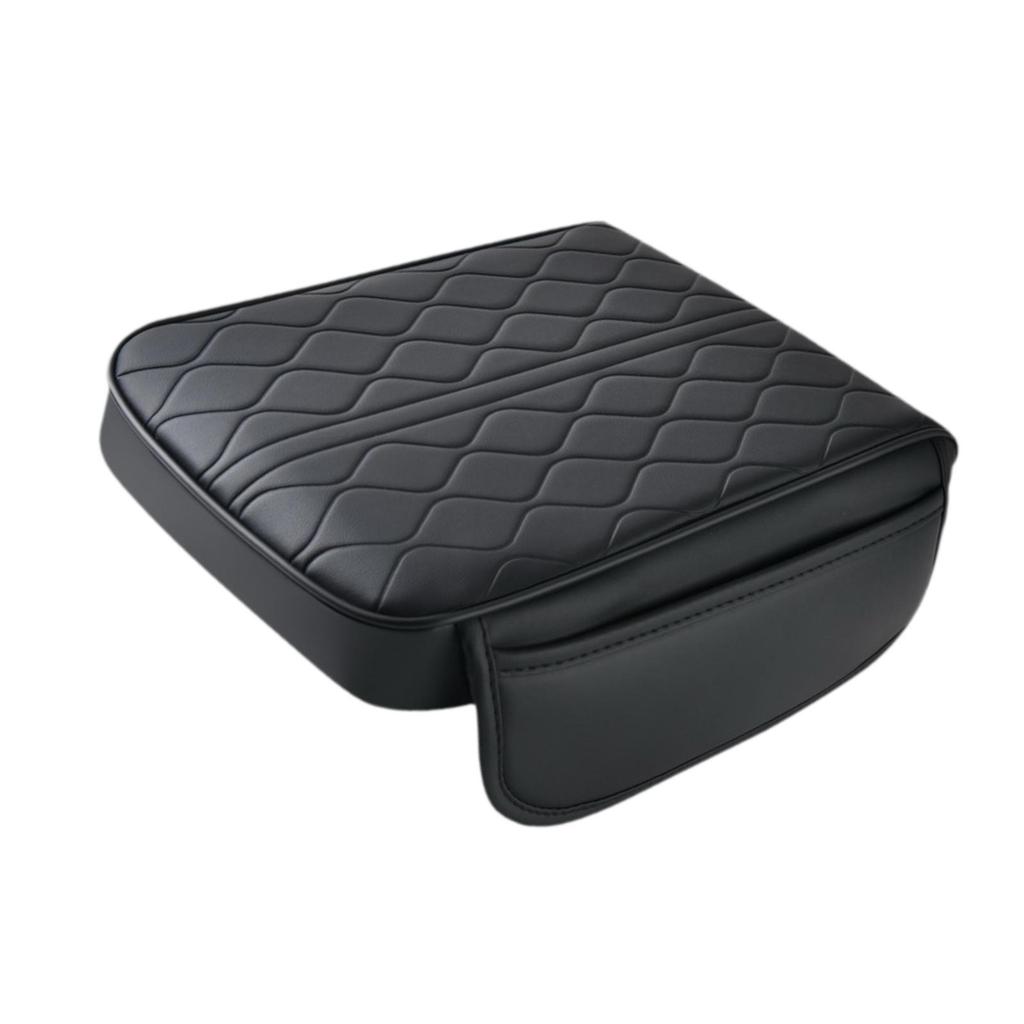 Generic Car Armrest Cushion PU Leather Armrest Cover for Car for Suvs