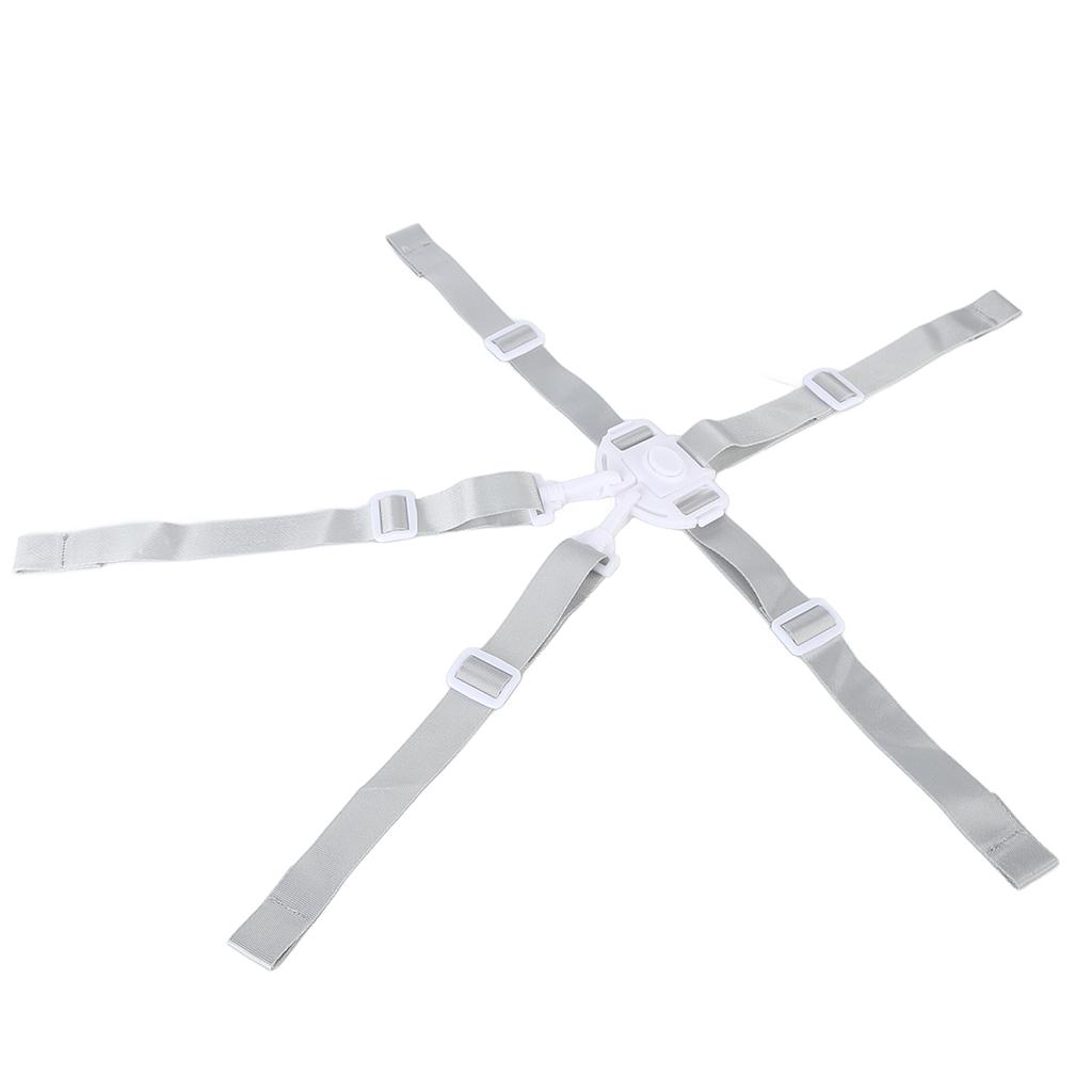 Ремни безопасности для высокого стульчика, регулируемые 5-точечные ремни безопасности для ребенка, ремень безопасности с пряжкой для коляски