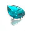Natural Indicolite Tourmaline 925 Sterling Silver Jewelry Ring Size 6.5 E3s41
