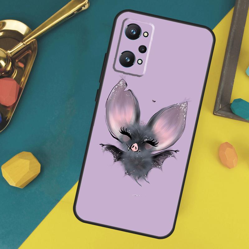 Halloween Bat Case For Realme 10 11 12 13 14 Pro Plus GT 5 6 6T GT7 Pro C67 C61 C53 C51 C21Y C25S C55 C75