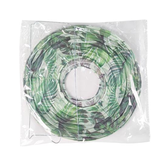 Тропический бумажный фонарь из пальмовых листьев в китайском стиле, подвесной фонарь, украшение для гавайской тематики, товары для вечеринки в стиле Луау, свадебный декор для дома