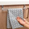 1 Towel Hanging Rod For Home Door, Non-Punching Stainless Steel Towel Rack, Bathroom, Kitchen Single Bar Towel Rod, Silver