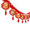 Cartoon 2025 Snake Year Pulling Flag Traditional Snake Year Banner Pendant  Holiday Festival Decor