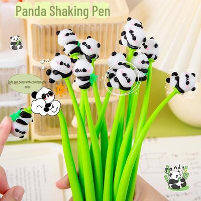 Гелевая ручка Cartoon Panda - декомпрессионная ручка Shake для студентов