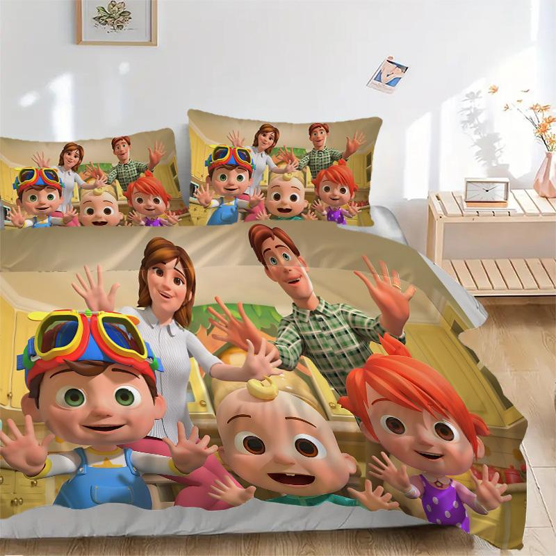 Family Fun Kitchen Print 3Pcs Bedding Setduvet Cover With 2 Bedropillowcase Home Birthday Gift