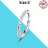 925 Silver Me Series Eye Medallion Pendant Charms for Bracelet Necklace DIY Link Earring Styling Two-ring Connector Jewelry
