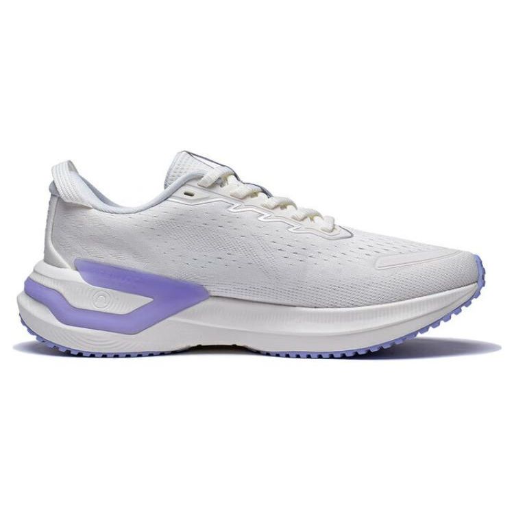 Li Ning Yue Ying 3.0 удобные простые амортизирующие нескользящие износостойкие дышащие низкие кроссовки для бега женские кроссовки белые ARHT020-1