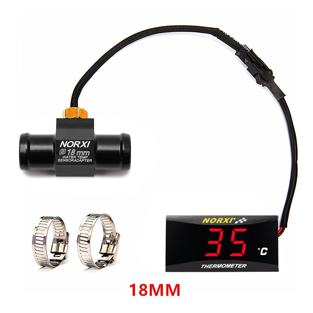 Motorcycle Water Temperature Mini Meter For XMAX250 300 NMAX CB 400 CB500X Sensor thermomete Temp gauges Scooter Racing