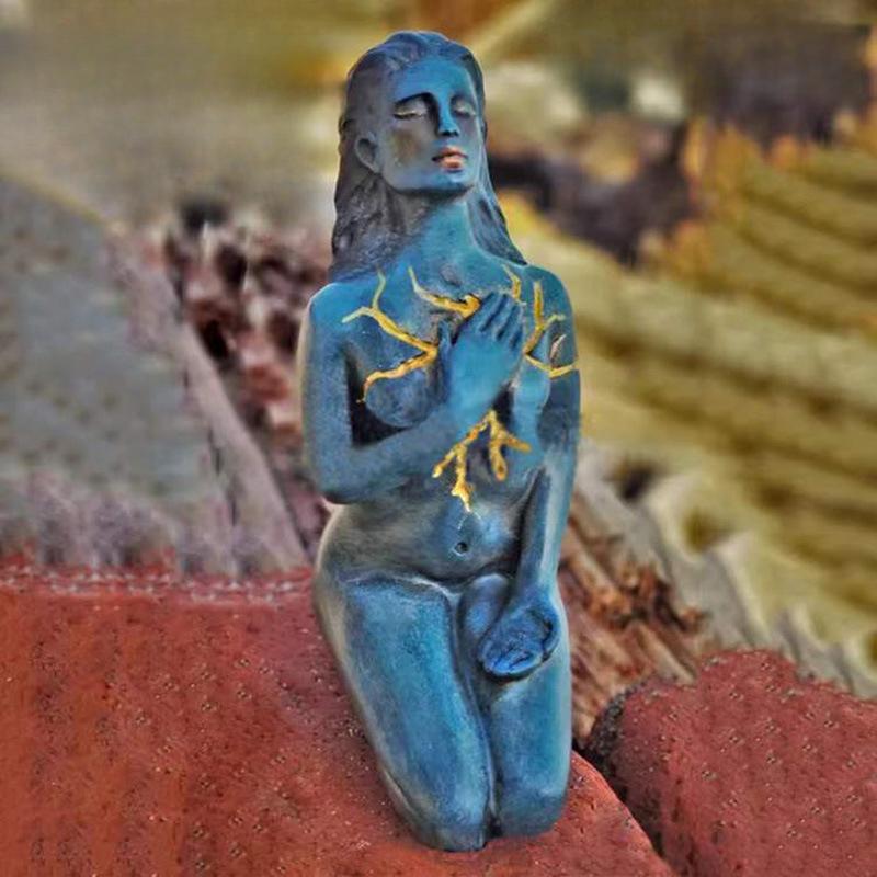 Серия «Искупление любви к себе» Статуя Богини Смоляные поделки Статуэтка Богини Исцеления Украшение