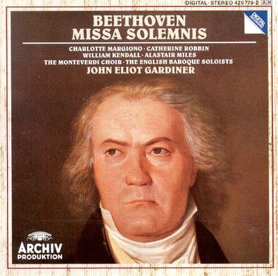 CD ЛЮДВИГ ВАН БЕТХОВЕН, ДЖОН ЭЛИОТ ГАРДИНЕР - Missa Solemnis 4297792 Archiv Produkti US Классика Б/У