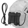 Крепление для батарейного блока шлема Регулируемая сумка для батарей NVG на шлем Тактический реалистичный держатель для хранения батарей Комплект для батарейного блока AN/PVS31