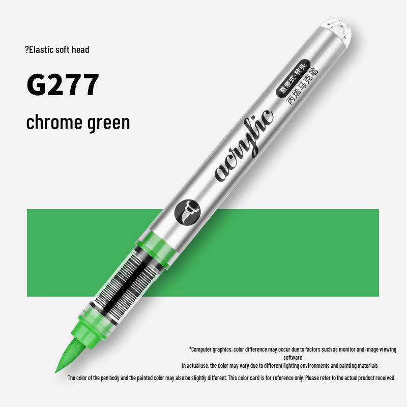 60-Color Soft Tip Acrylic Markers, Opaque & Layerable for Art Students, Watercolor Pens