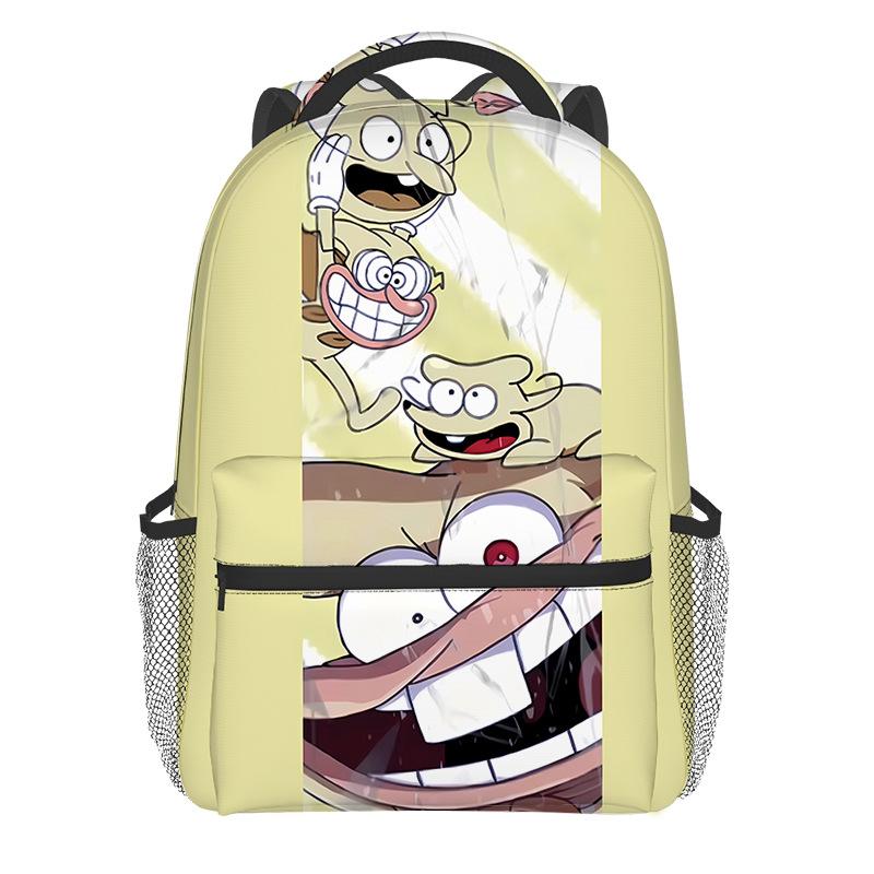 Classic Kpop Youthful School Bags Unisex Cool Pizza Tower Travel Bags 3D Print Oxford Waterproof Notebook Shoulder Backpacks