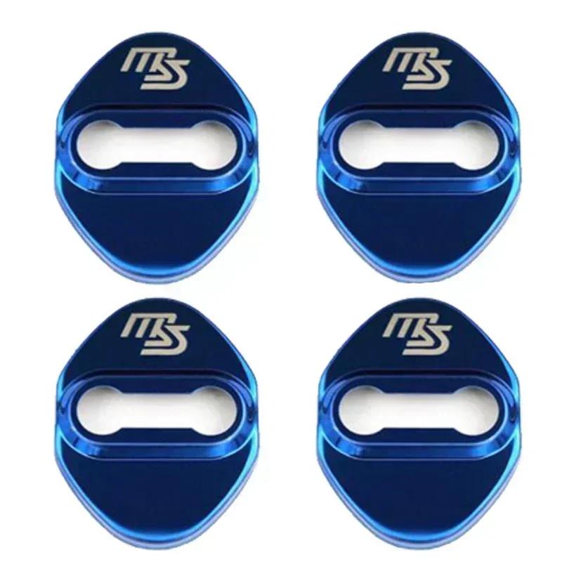 2025 Горячие 4 шт. Накладки на замки дверей автомобиля Антикоррозийные пряжки-наклейки для Mazda CX-4 CX-5 CX-3 Atenza Axela 3 6 Grand Tourer Стиль Аксе