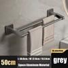 1PC Towel Rack, Bathroom Perforated Suction Cup, Wall Mounted Storage Rack, Toilet Storage, Bathroom Towel Rod