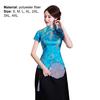 Женская рубашка Cheongsam, тонкая удобная женская рубашка Cheongsam в китайском стиле с воротником-стойкой