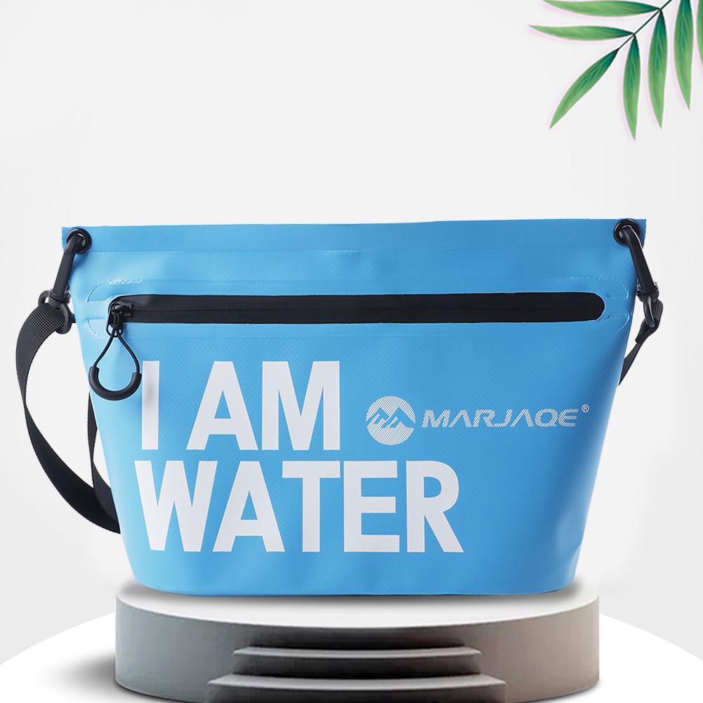 Waterproof Mobile Phone Bags with Zipper PVC Swimming Shoulder Pack High-Capacity Multifunctional Storable for Camping Travel
