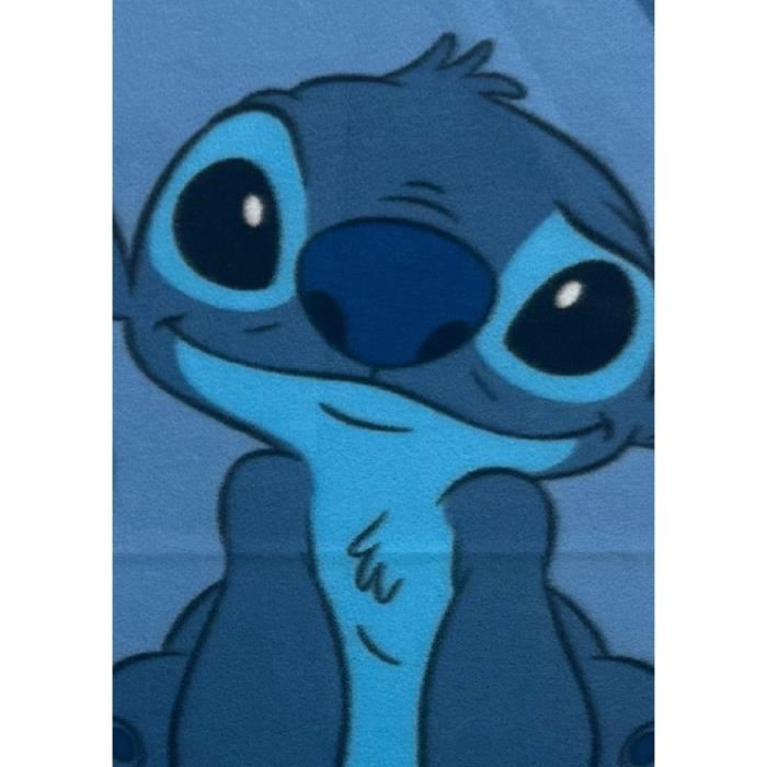 Plaid polaire Stitch, Dimension 100 x 140 cm, Disney LILO & STITCH