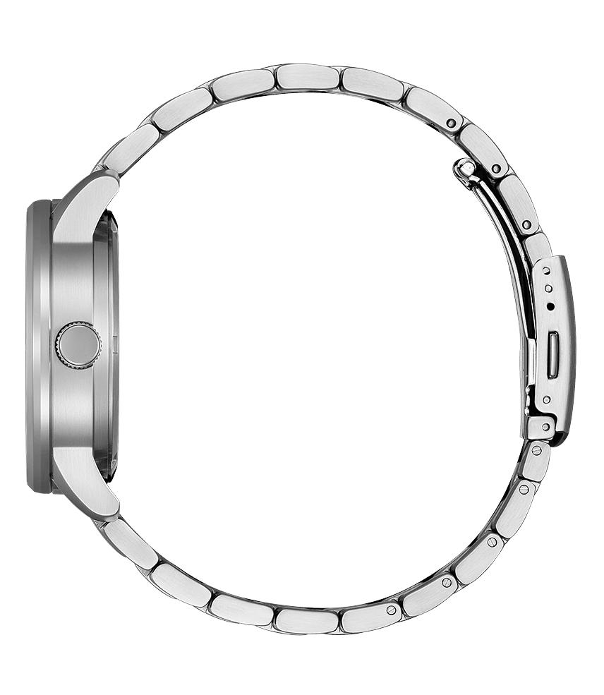 Citizen Автоматические часы из нержавеющей стали с сапфировым механизмом NJ0191-83X