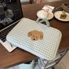 Милый клетчатый рукав: Подходит для 11-дюймового iPad Pro и 14-дюймового ноутбука, Защитная сумка для хранения