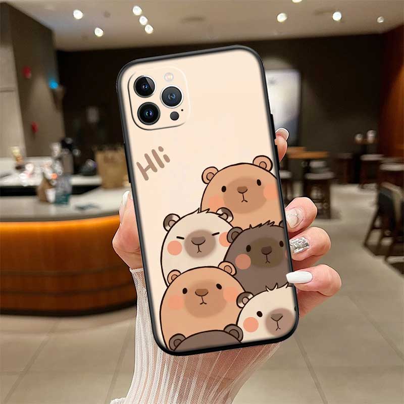 NH13 Мультяшная Капибара Новый Высококачественный Чехол-Ракушка для Xiaomi Poco F8 M4 M5 M6 M7 X3 X6 X7 Pro GT NFC Ultra